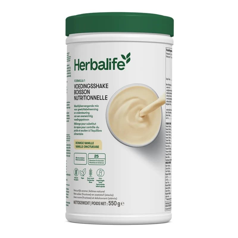 Herbalife Formule 1 shake Romige Vanille 550g