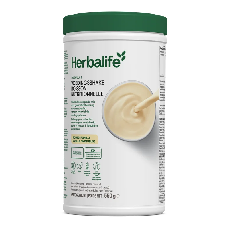Herbalife Formule 1 shake Romige Vanille 550g
