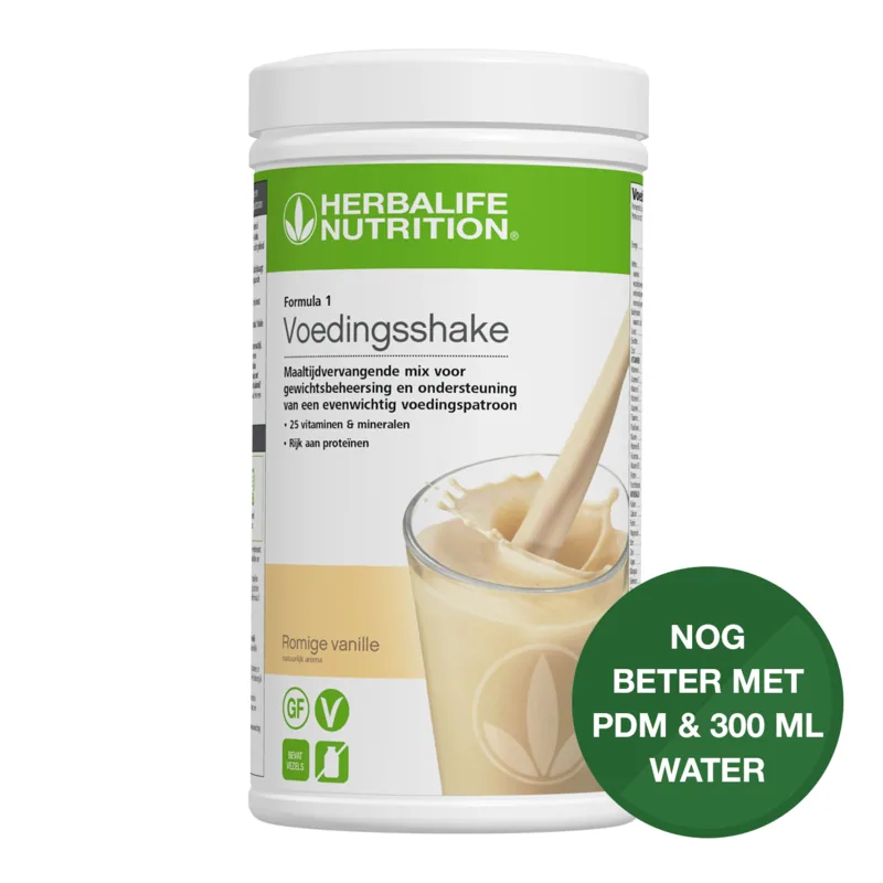 Herbalife Formule 1 shake Romige Vanille