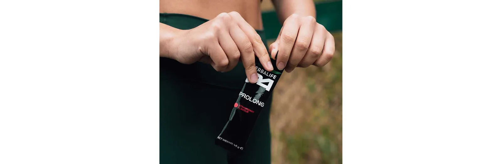H24 Prolong Energiegel Aardbei 10 sachets - sfeerbeeld