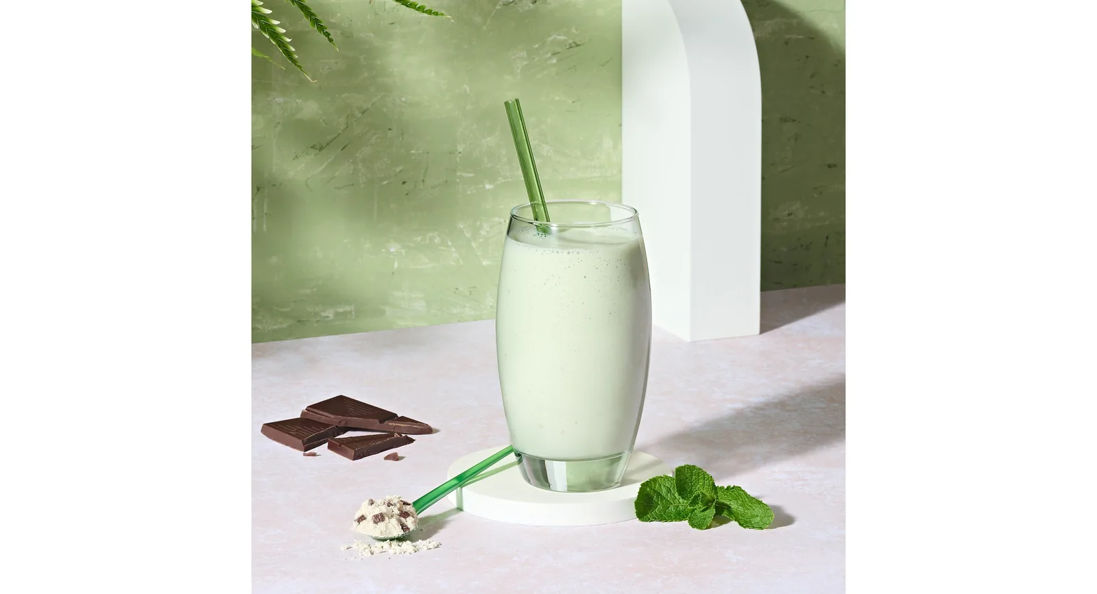 Herbalife Formule 1 shake Munt en chocolade - bereid