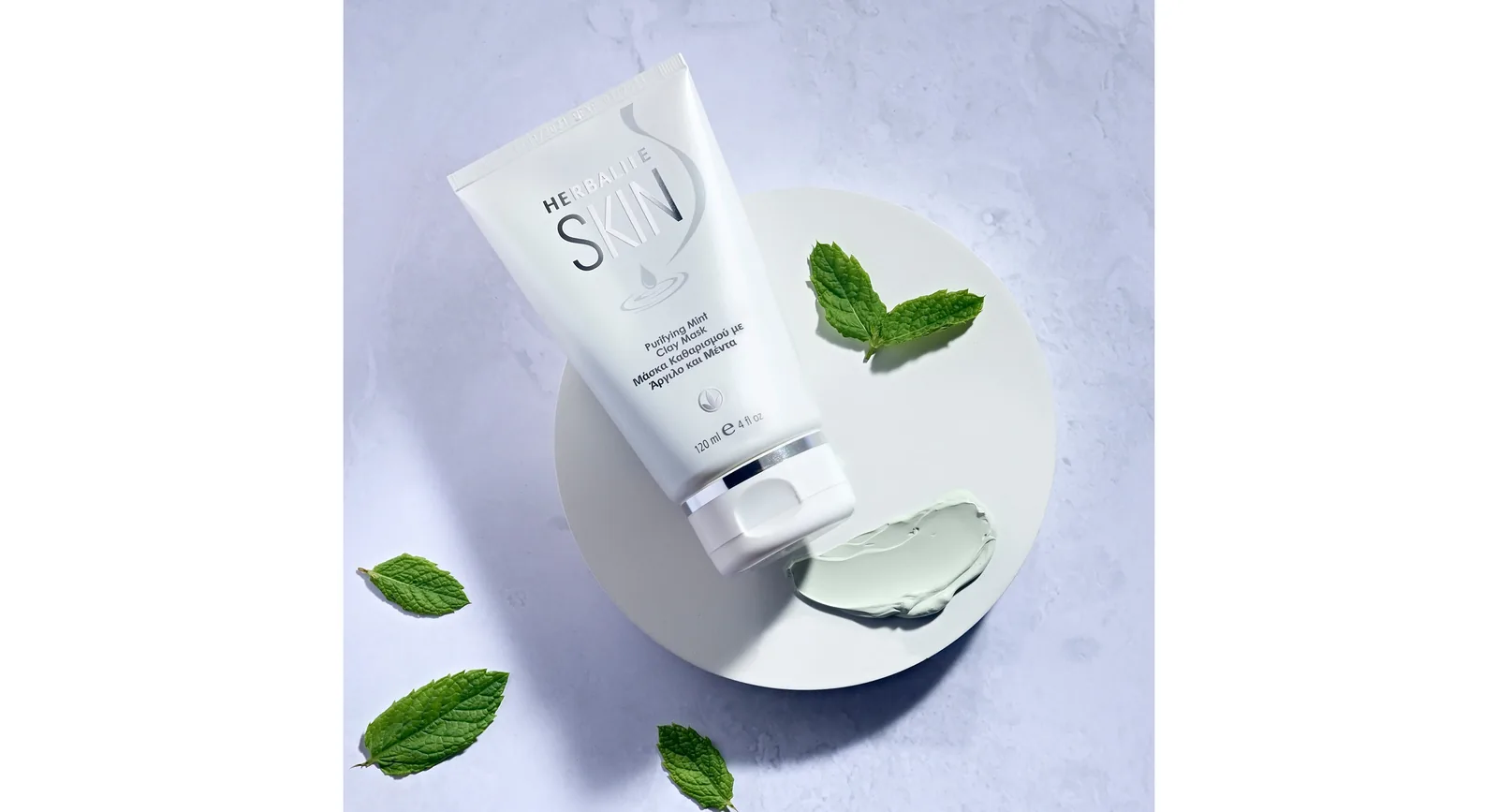 SKIN Zuiverend kleimasker munt 120ml - bereid