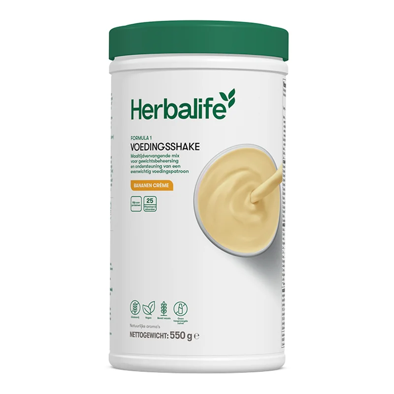Herbalife Formule 1 shake Bananen Crème